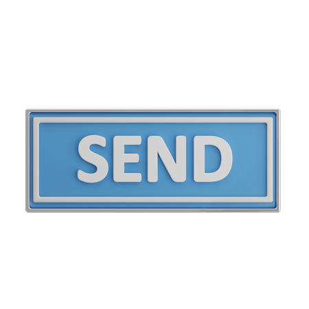 Send  3D Icon