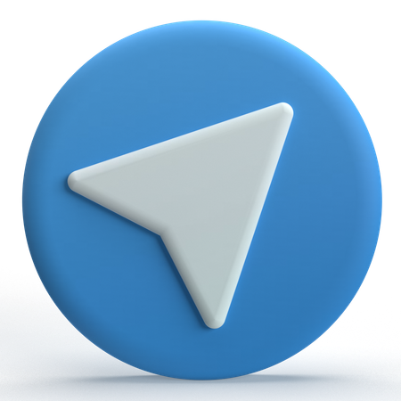 Send  3D Icon