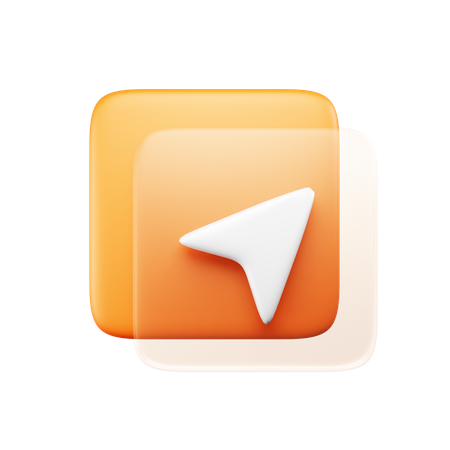 Send  3D Icon