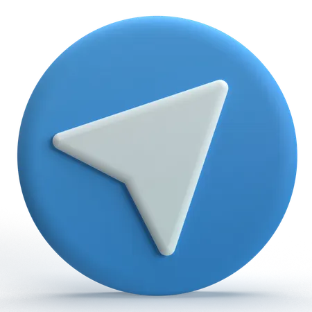 Send  3D Icon
