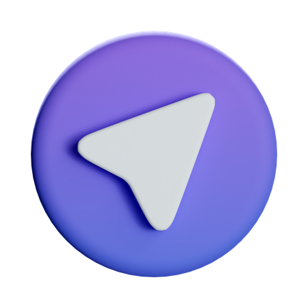 Send  3D Icon