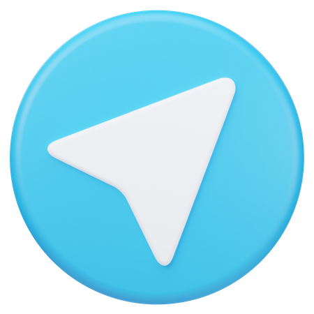 Send  3D Icon
