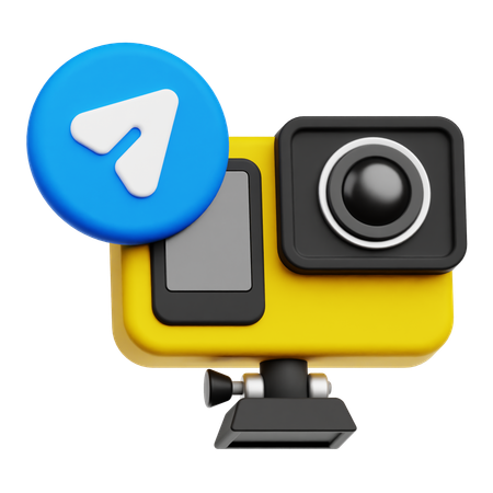 Send Action Camera  3D Icon