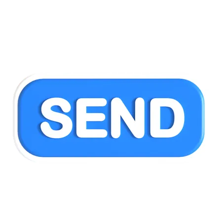 Send Button  3D Icon