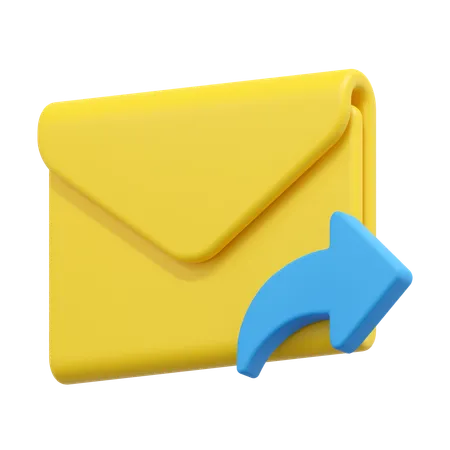 Send Email Illustration 3D Icon