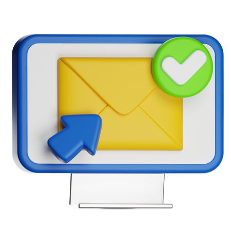 Send Email  3D Icon