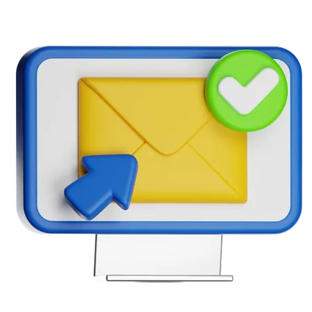 Send Email  3D Icon