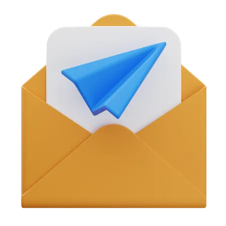 Send Email  3D Icon
