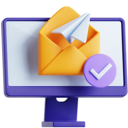 Send Email  3D Icon