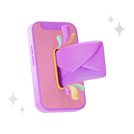 Send Email  3D Illustration