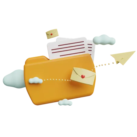 Send Email 3D Icon