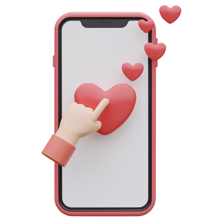 Send Love  3D Icon