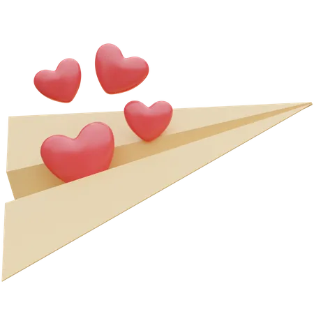 Send Love Text  3D Icon