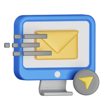 Send Mail  3D Icon