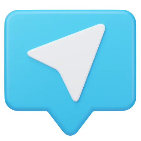 Send Message  3D Icon
