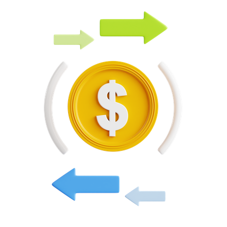 Send Money  3D Icon
