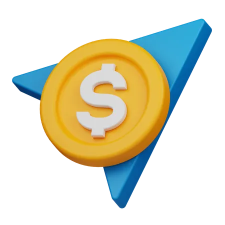 Send Money  3D Icon