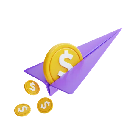 Send Money  3D Icon