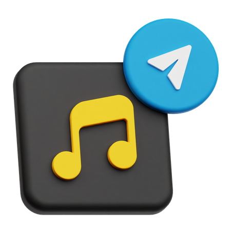 音楽を送る  3D Icon