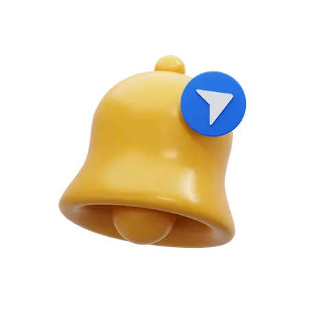 알림 보내기  3D Icon