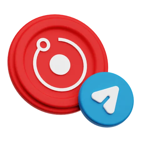 Send Render Token  3D Icon