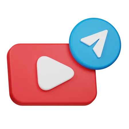 Send Video  3D Icon