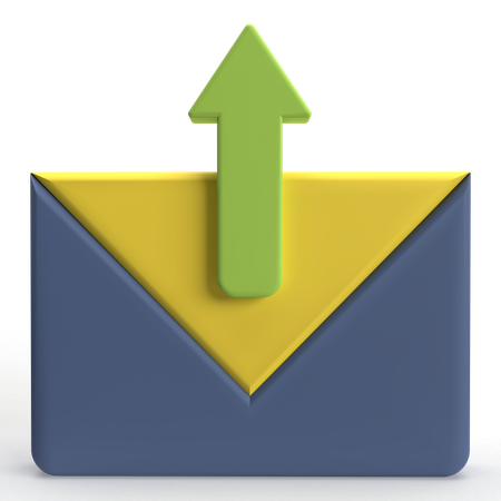 E-Mail senden  3D Icon