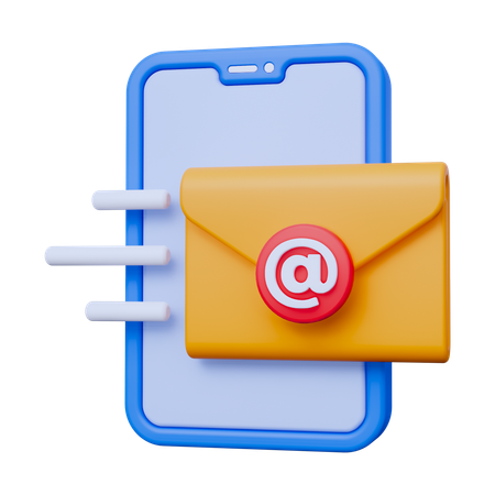 E-Mail senden  3D Icon