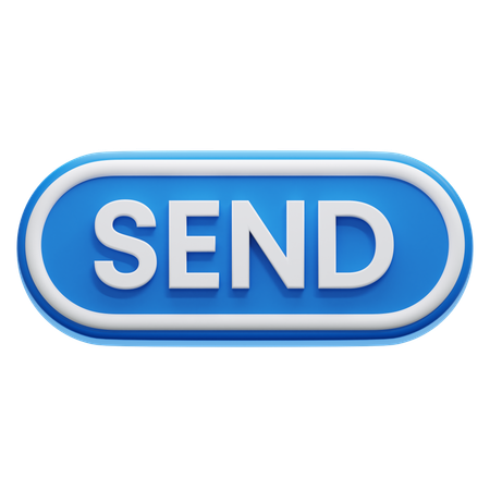 Schaltfläche „Senden“  3D Icon