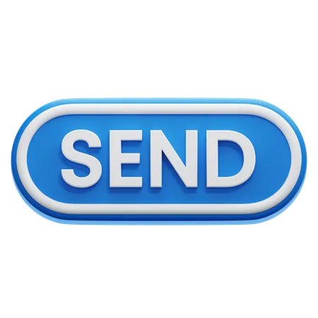 Schaltfläche „Senden“  3D Icon