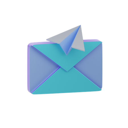 E-Mail senden  3D Icon