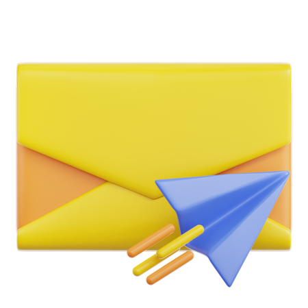 Sending  3D Icon