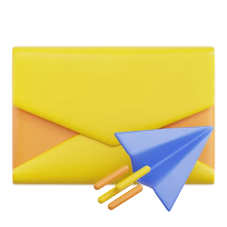 Sending  3D Icon