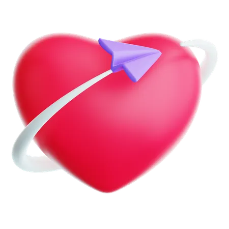 Sending Love  3D Icon