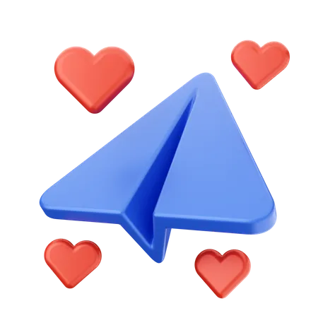 3 D Valentines Day Icon Illustration 3D Icon