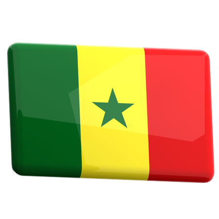 Senegal  3D Icon