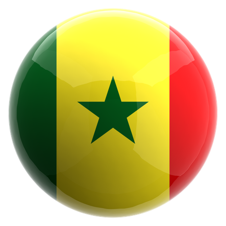 Senegal  3D Icon