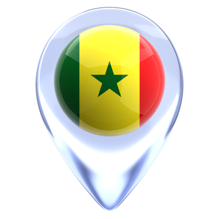 Sénégal  3D Icon