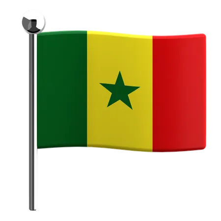 Senegal  3D Icon