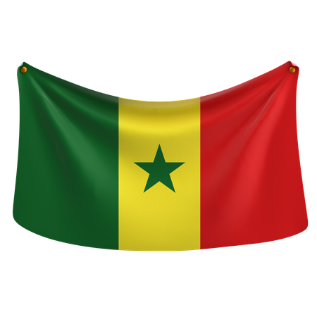 Sénégal  3D Icon