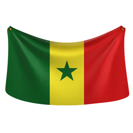 Sénégal  3D Icon