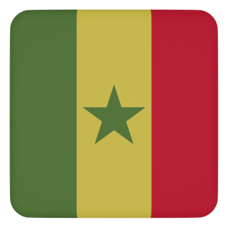 Senegal  3D Icon