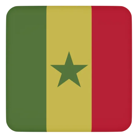 Senegal  3D Icon