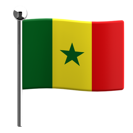 Senegal  3D Icon