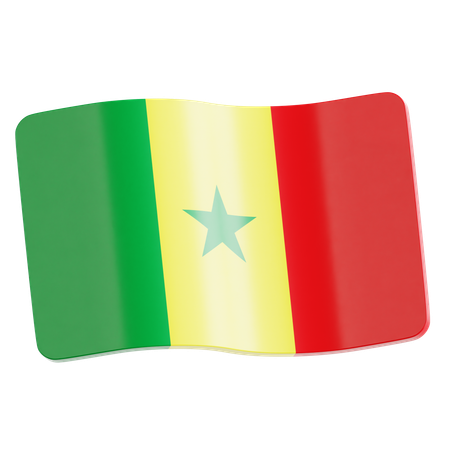 Senegal  3D Icon
