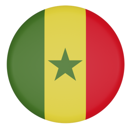 Senegal  3D Icon