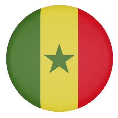 Senegal  3D Icon