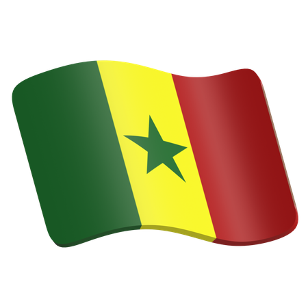 Senegal  3D Icon