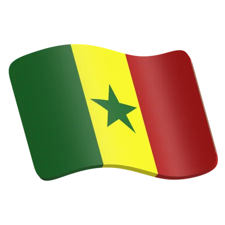 Senegal  3D Icon