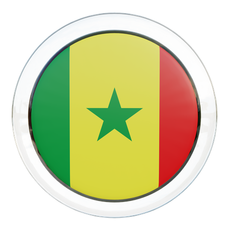 Senegal Flag  3D Flag